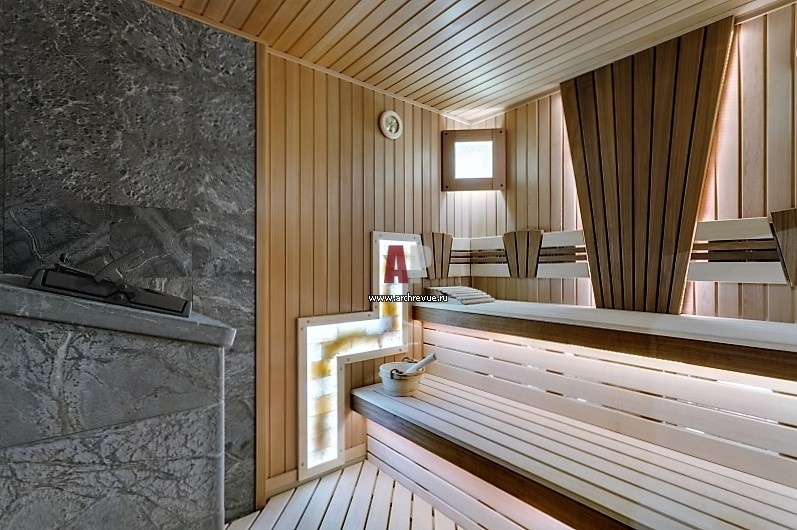 дизайн бани в современном стиле