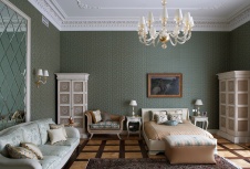 Фото интерьера детской резиденции в дворцовом стиле