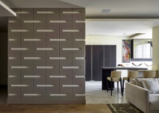 Фото интерьера столовой квартиры в американском стиле