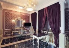 Фото интерьера зоны СПА в классическом стиле