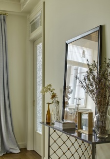 Фото интерьера столовой квартиры в американском стиле