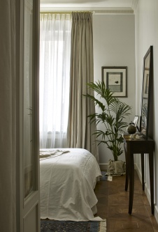 Фото интерьера спальни квартиры в американском стиле