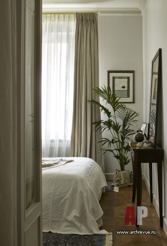Фото интерьера спальни квартиры в американском стиле