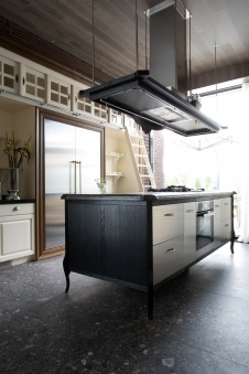 Фото интерьера кухни дома в стиле лофт
