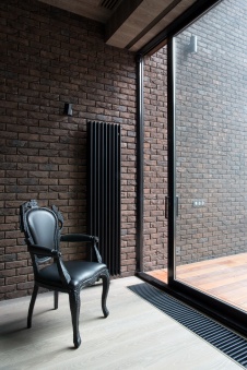 Фото интерьера гостиной дома в стиле лофт