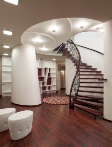 Фото интерьера входной зоны квартиры в современном стиле