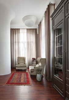 Фото интерьера кухни квартиры в современном стиле