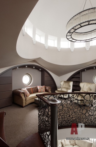 Фото интерьера зоны отдыха квартиры в современном стиле
