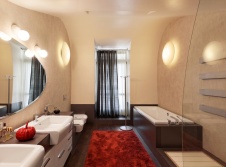 Фото интерьера санузла квартиры в современном стиле