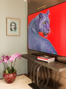 Фото интерьера входной зоны квартиры в стиле ар-деко