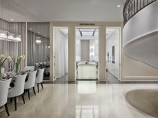 Фото интерьера кухни дома в стиле ар-деко