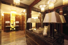 Фото интерьера входной зоны квартиры в стиле ар-деко