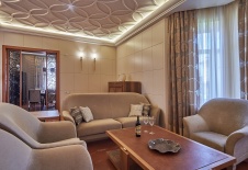 Фото интерьера гостиной дома в стиле ар-деко