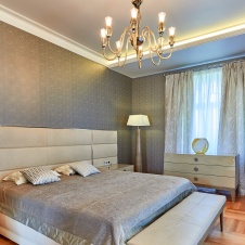 Фото интерьера спальни дома в стиле ар-деко