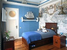 Фото интерьера детской дома в стиле неоклассика