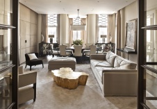 Фото интерьера гостиной квартиры в американском стиле