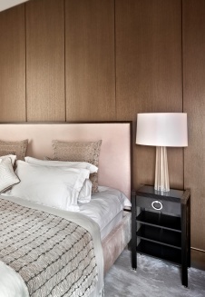 Фото интерьера спальни квартиры в американском стиле