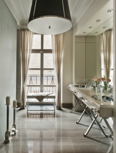 Фото интерьера санузла квартиры в американском стиле