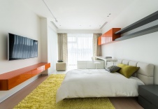 Фото интерьера детской пентхауса в стиле минимализм