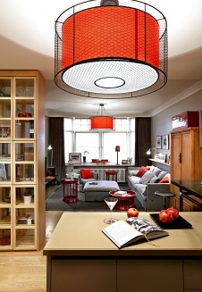 Фото интерьера гостиной квартиры в современном стиле