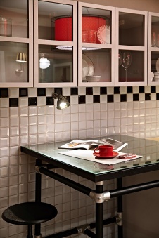 Фото интерьера кухни квартиры в современном стиле