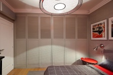 Фото интерьера спальни квартиры в современном стиле