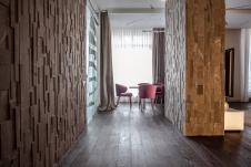 Фото интерьера столовой дома в современном стиле