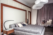 Фото интерьера спальни дома в современном стиле