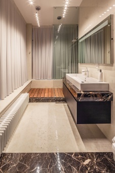 Фото интерьера санузла дома в современном стиле