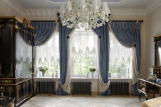 Фото интерьера будуара резиденции в дворцовом стиле