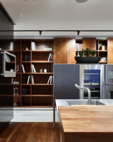 Фото интерьера кухни квартиры в стиле минимализм