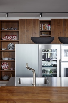 Фото интерьера кухни квартиры в стиле минимализм