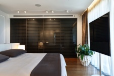 Фото интерьера спальни квартиры в стиле минимализм