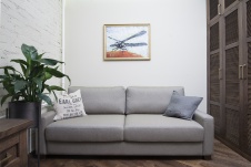 Фото интерьера кабинета небольшой квартиры в стиле лофт