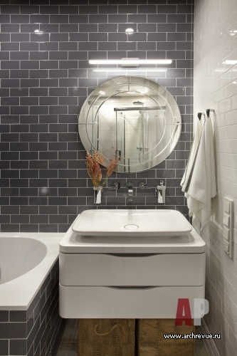 Фото интерьера санузла квартиры в стиле минимализм