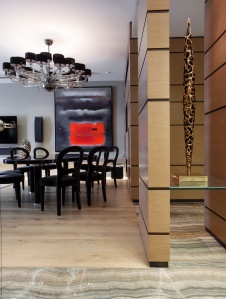 Фото интерьера столовой квартиры в современном стиле