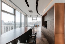 Фото интерьера кухни квартиры в современном стиле