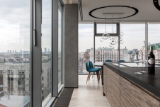 Фото интерьера столовой квартиры в современном стиле