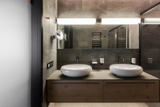 Фото интерьера санузла квартиры в современном стиле