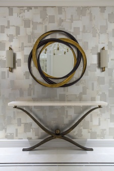 Фото интерьера входной зоны квартиры в американском стиле