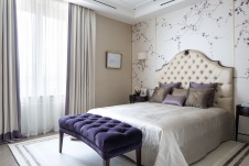 Фото интерьера спальни квартиры в американском стиле