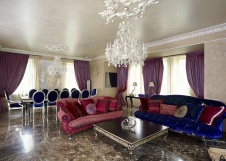 Фото интерьера столовой дома в стиле фьюжн