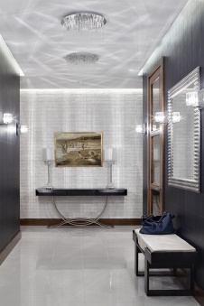 Фото интерьера входной зоны квартиры в современном стиле