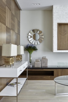 Фото интерьера гостиной квартиры в современном стиле