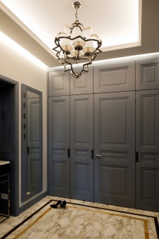 Фото интерьера входной зоны квартиры в стиле фьюжн