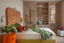 Фото интерьера спальни квартиры в стиле ар-деко