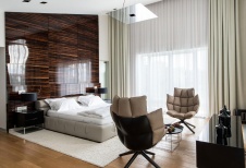 Фото интерьера спальня дома в стиле минимализм