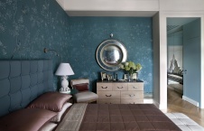 Фото интерьера спальни квартиры в стиле неоклассика