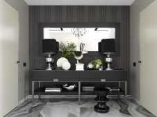 Фото интерьера входной зоны квартиры в современном стиле
