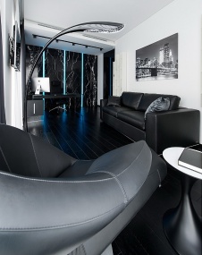 Фото интерьера кабинета квартиры в стиле минимализм